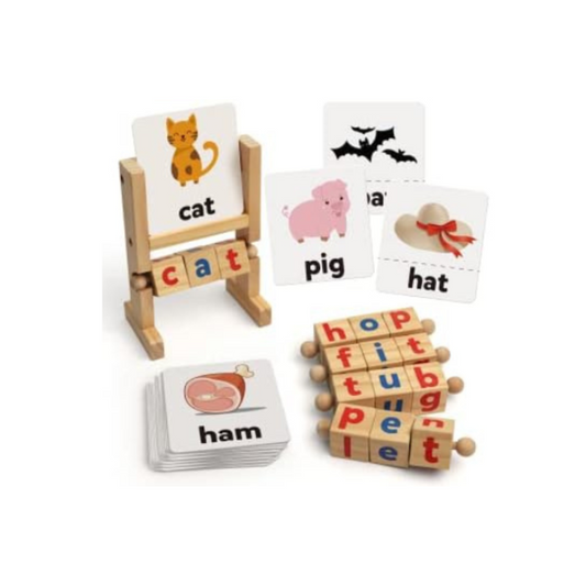 Acorn to Tree educational toy review blog provides insights on toys that promote learning, skill-building, and development for children. This Blog Post is to review Coogam Reading Blocks.
