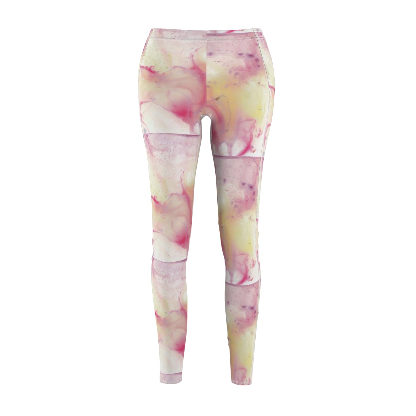 Leggings casuales de mujer cortados y cosidos (AOP)
