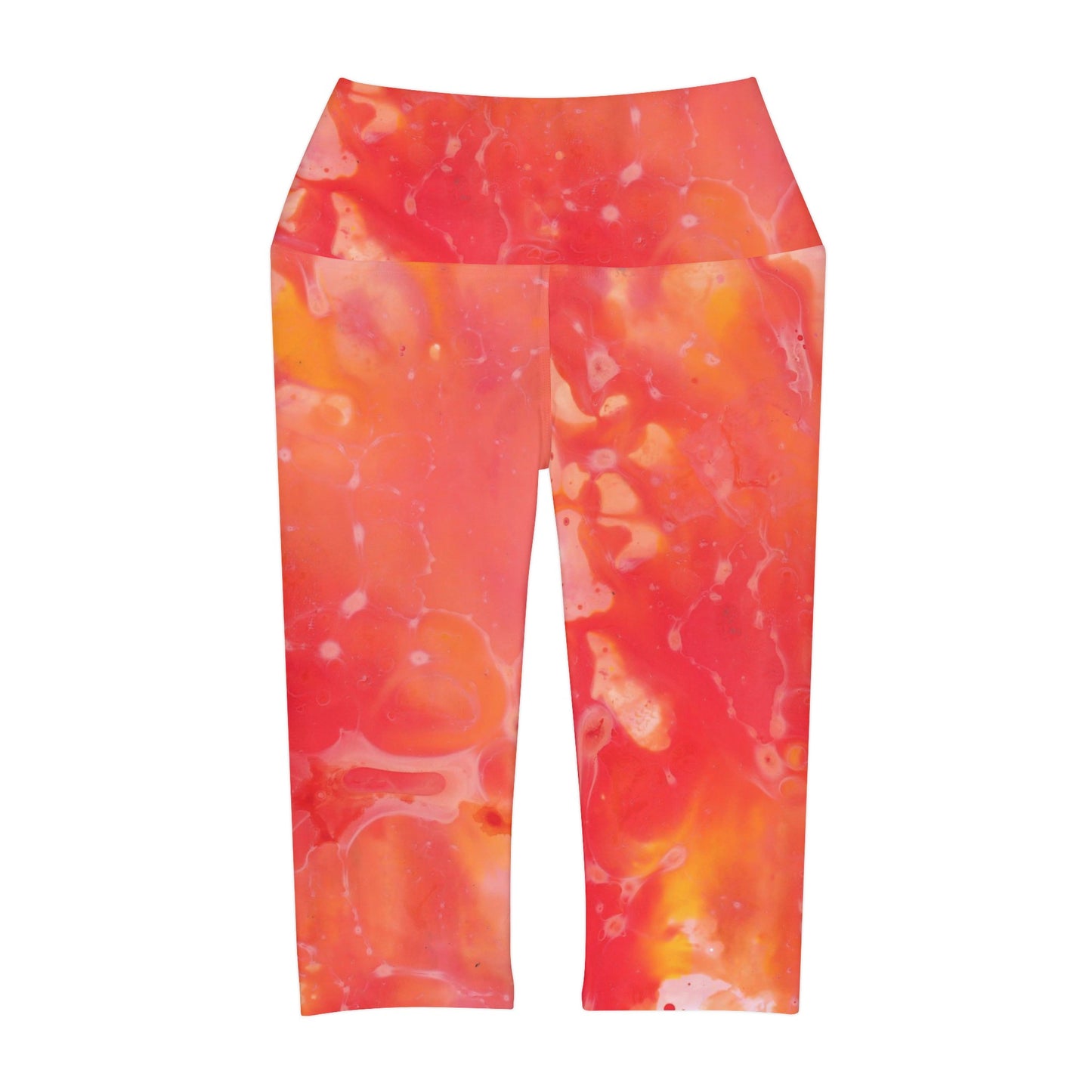 Leggings capri de yoga (AOP)