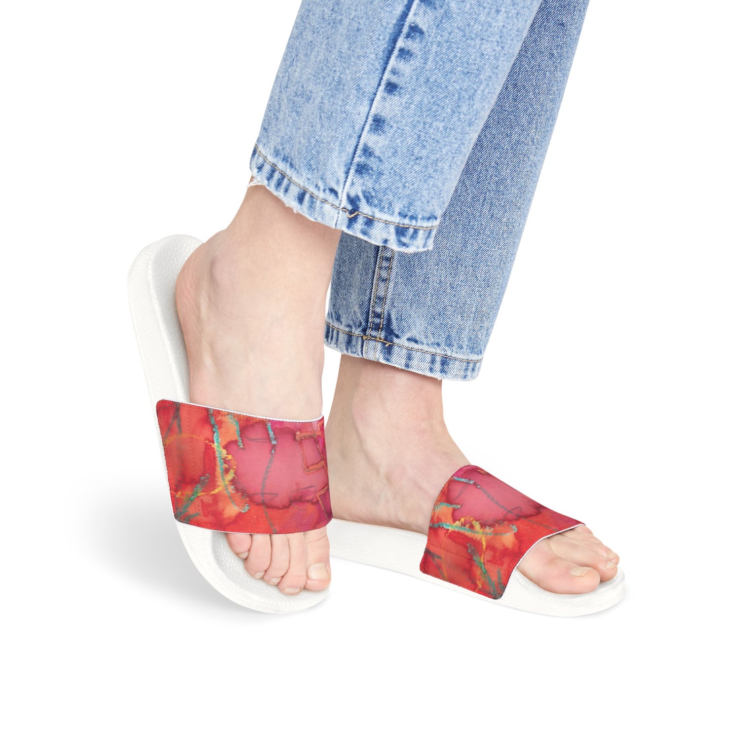 Sandalias de PU para mujer
