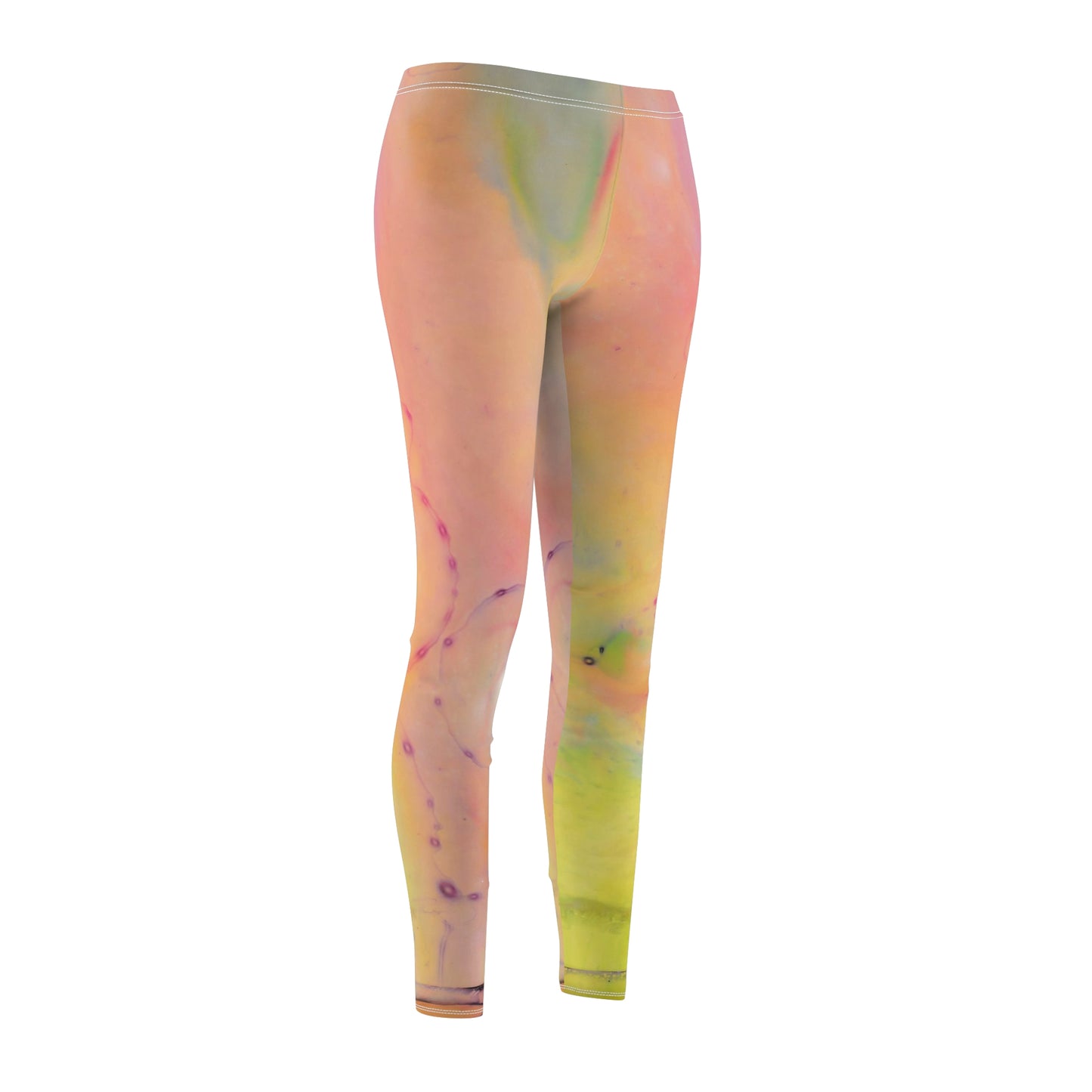 Leggings casuales de mujer cortados y cosidos (AOP)