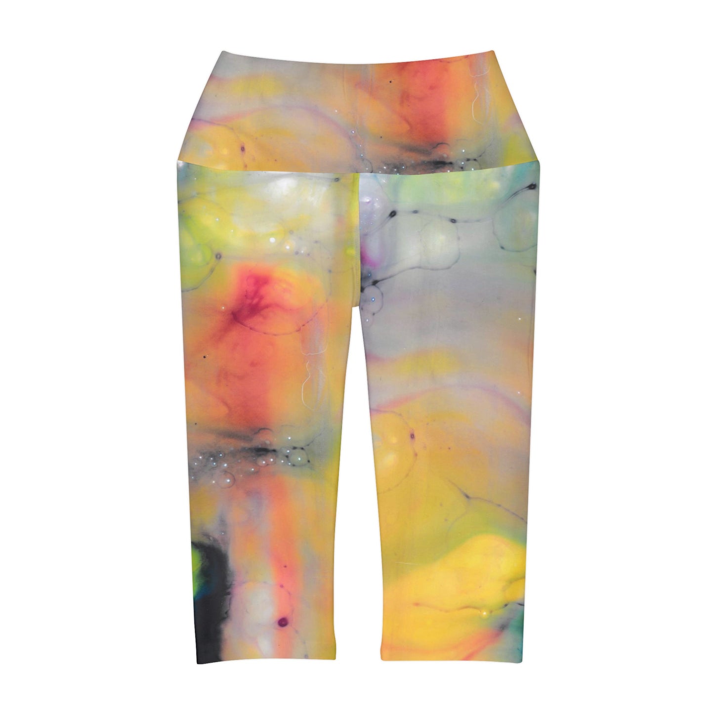 Leggings capri de yoga (AOP)