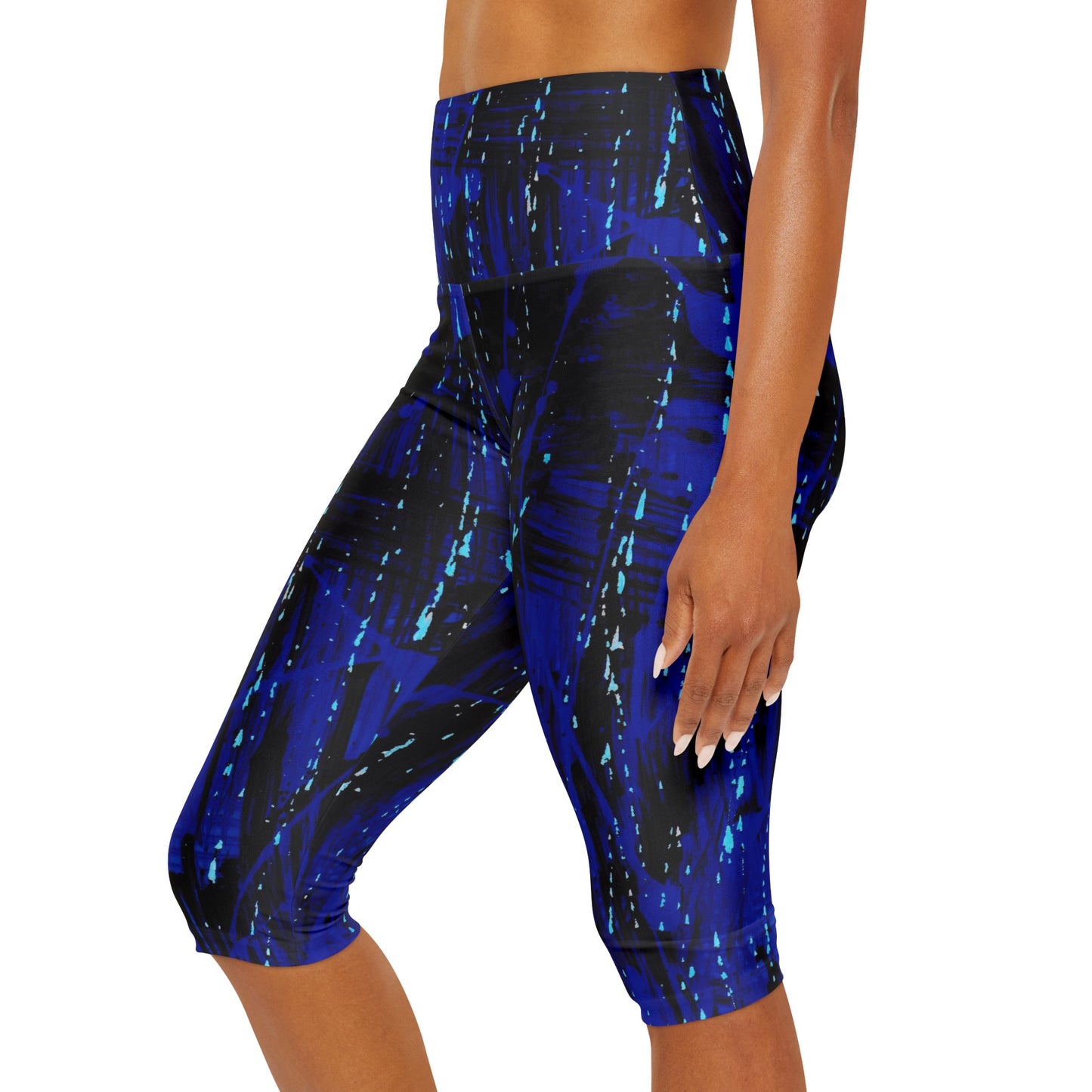 Leggings capri de yoga (AOP)