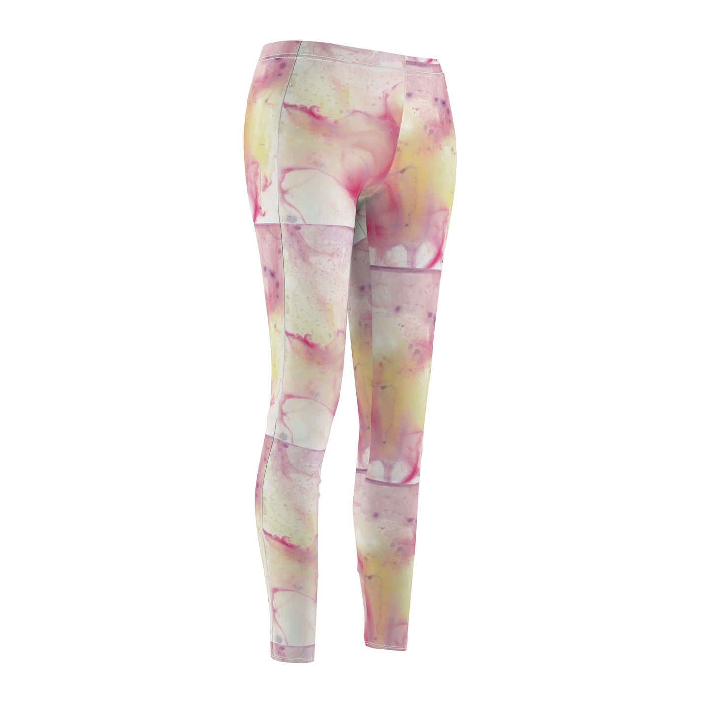 Leggings casuales de mujer cortados y cosidos (AOP)