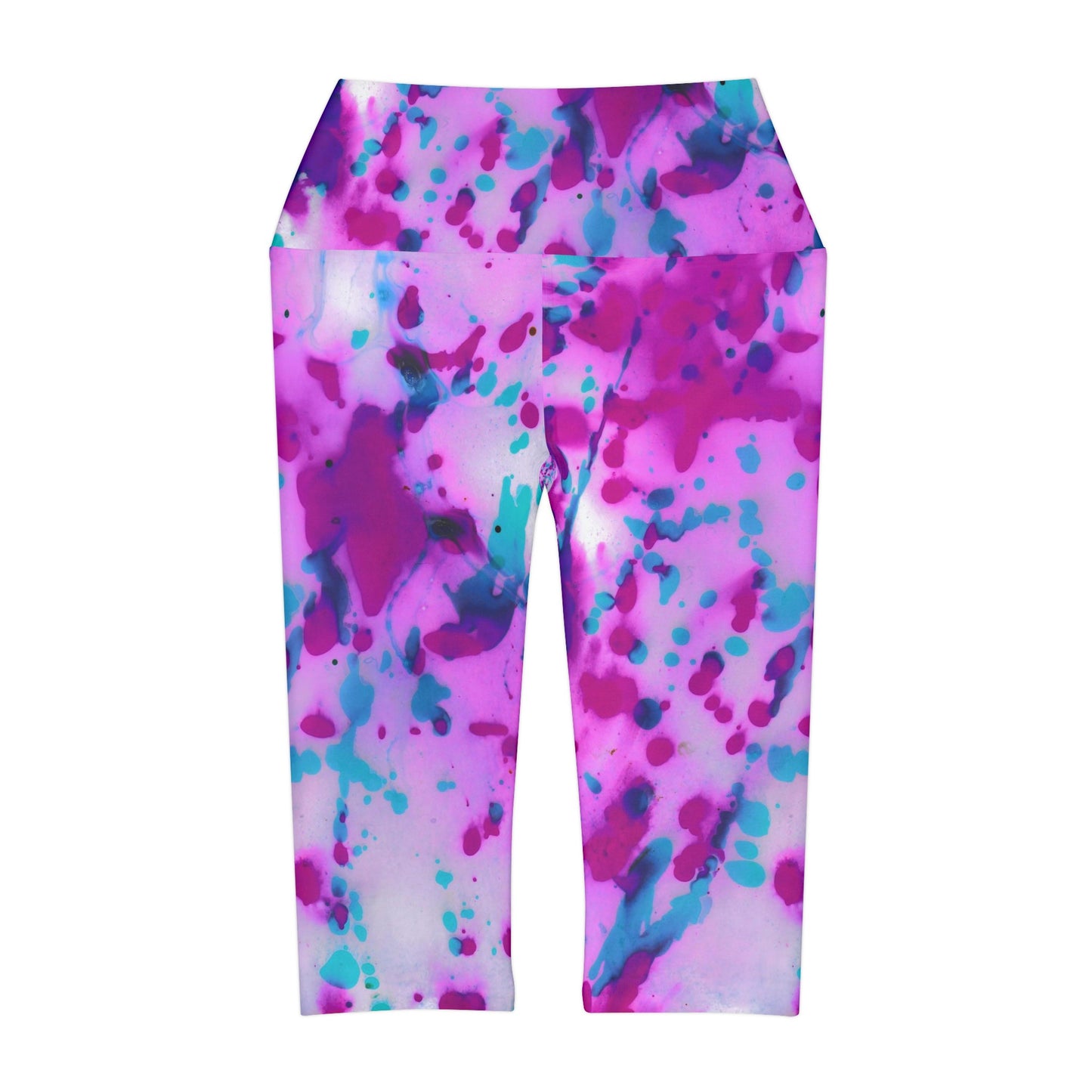 Leggings capri de yoga (AOP)