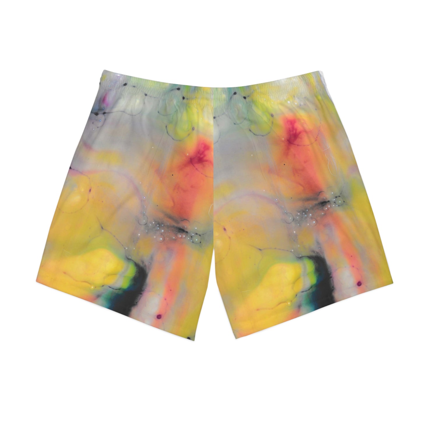 Men's Elastic Beach Shorts (AOP)