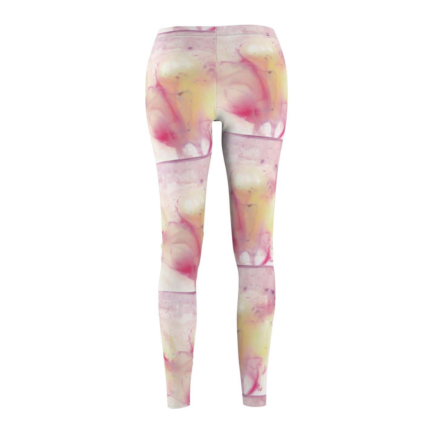 Leggings casuales de mujer cortados y cosidos (AOP)