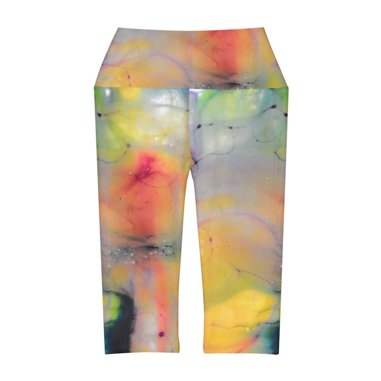 Leggings capri de yoga (AOP)