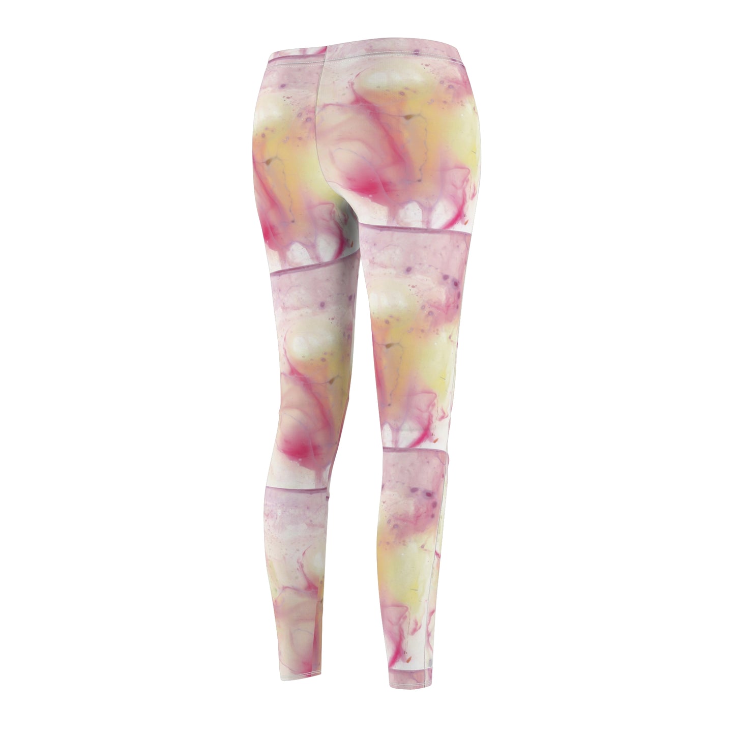 Leggings casuales de mujer cortados y cosidos (AOP)