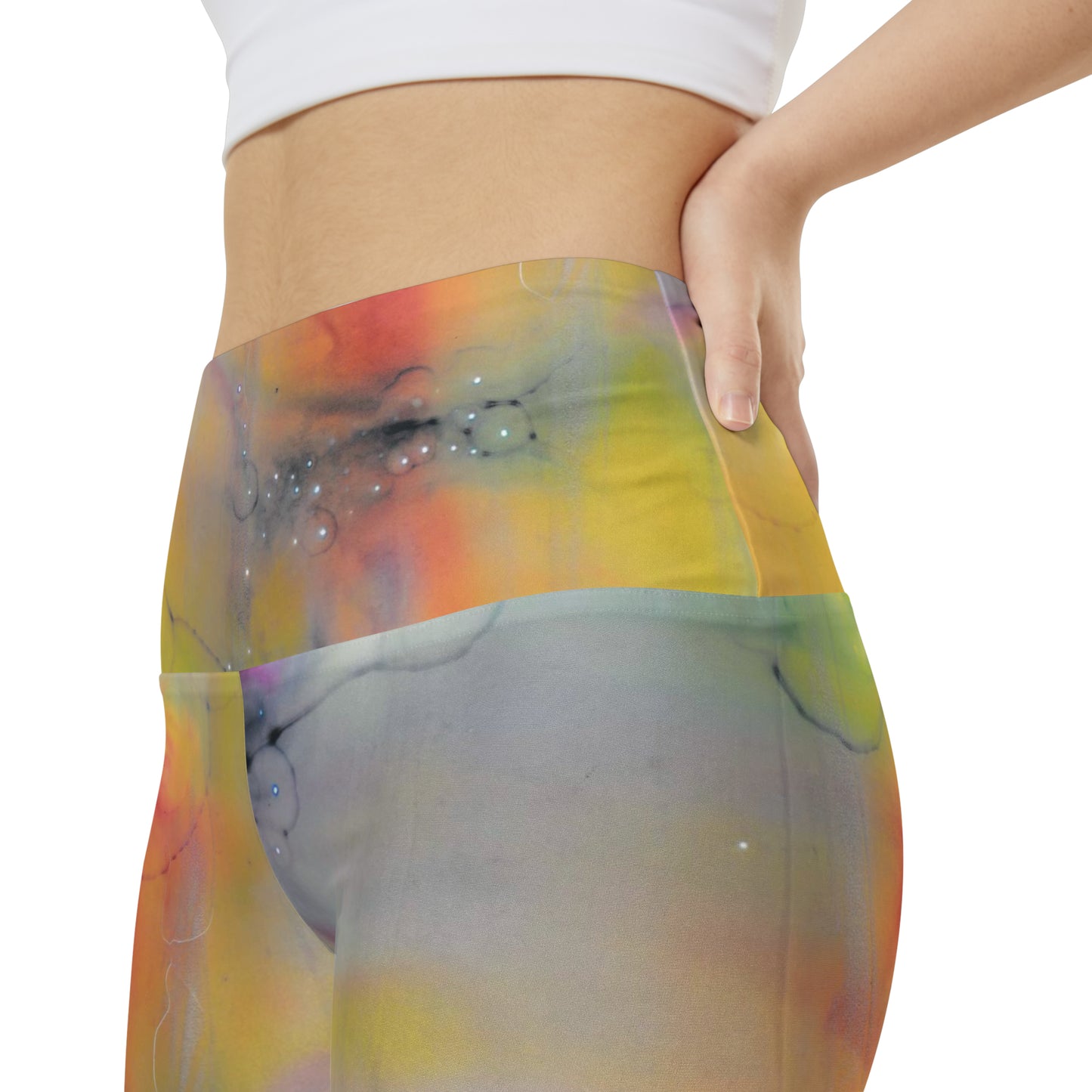 Pantalones cortos de entrenamiento para mujer (AOP)