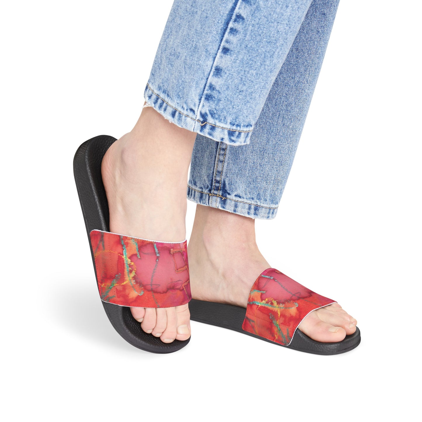 Sandalias de PU para mujer