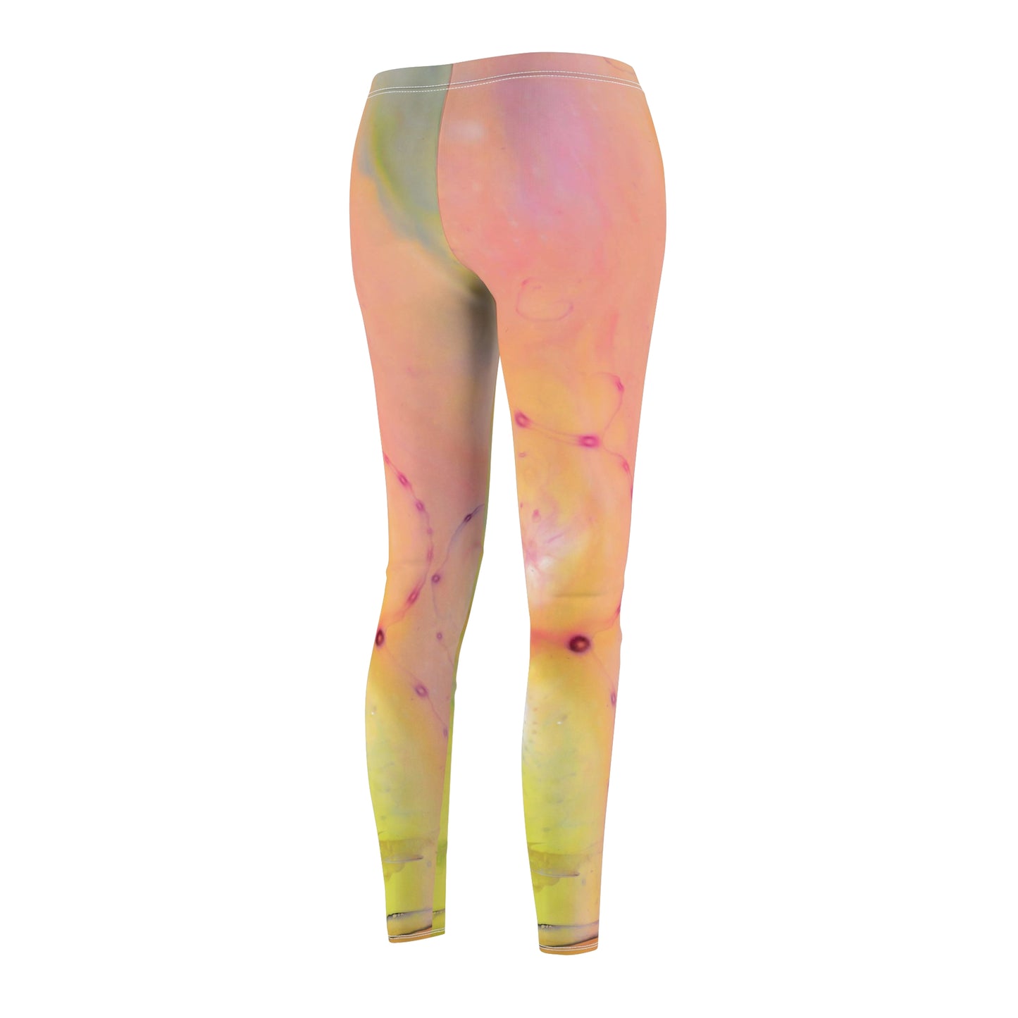 Leggings casuales de mujer cortados y cosidos (AOP)