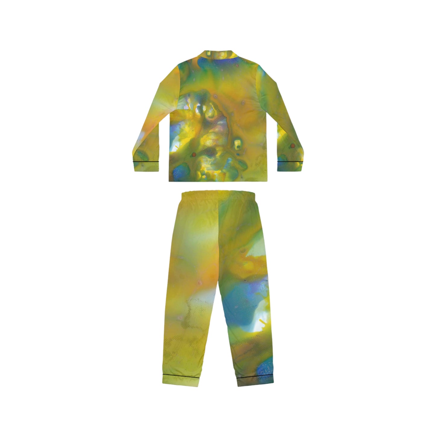 Pijamas de satén para mujer (AOP)