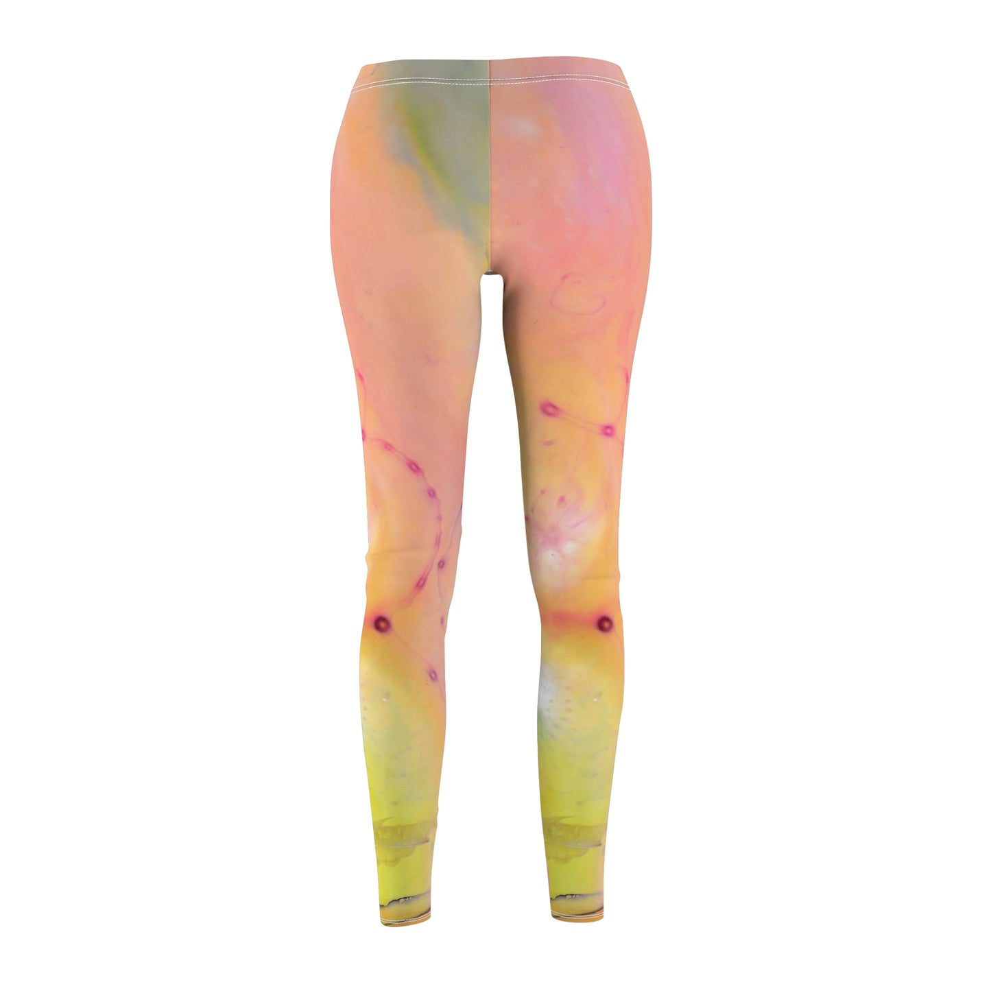 Leggings casuales de mujer cortados y cosidos (AOP)