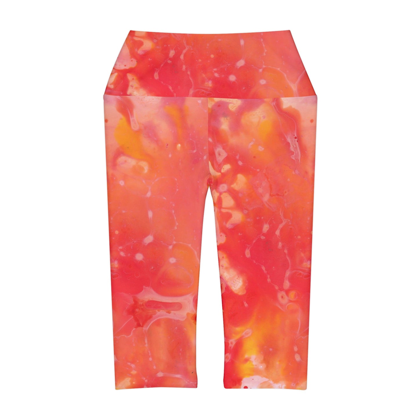 Leggings capri de yoga (AOP)