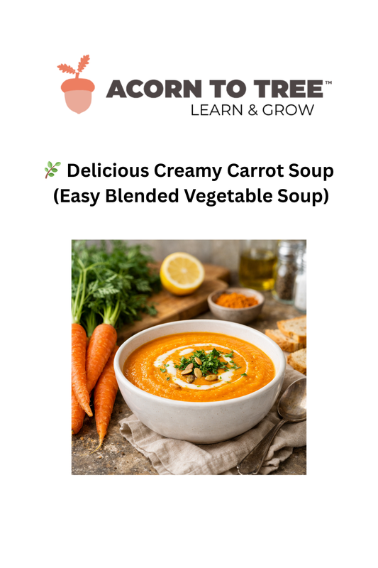 🥕 Creamy Carrot Coconut Soup