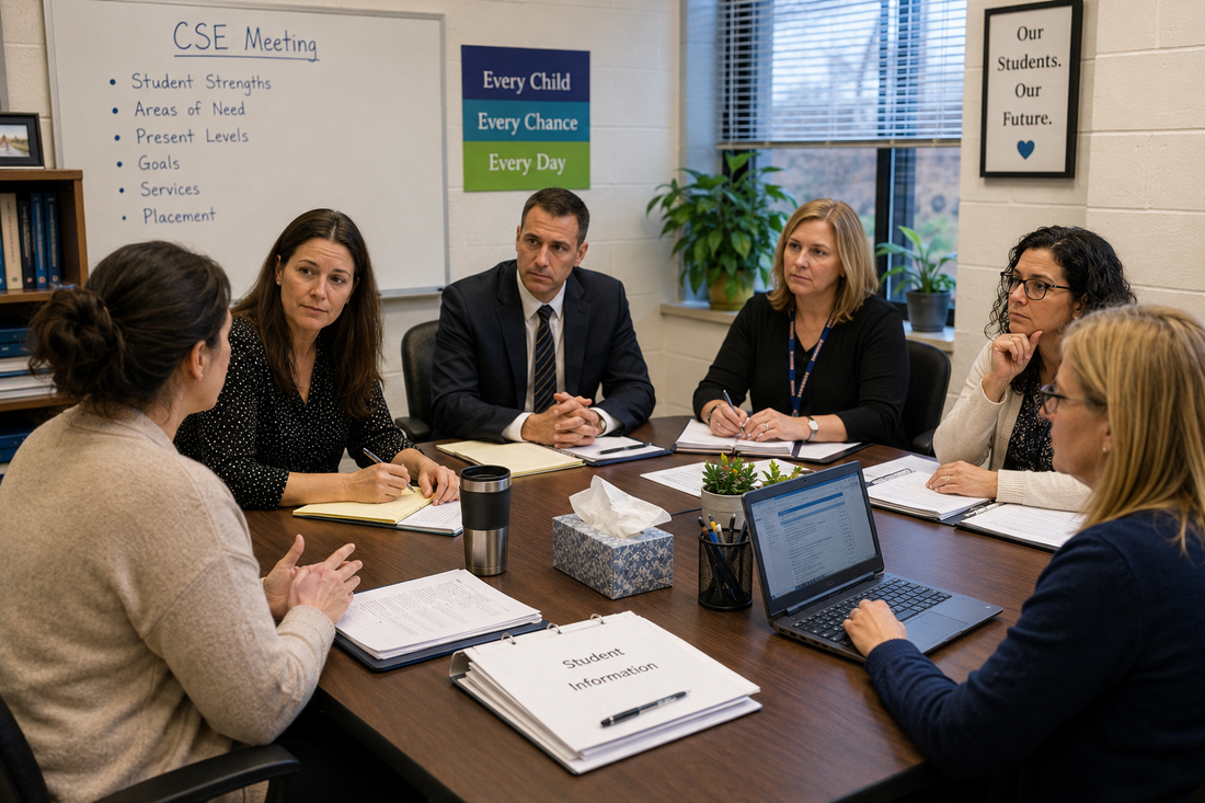 Questions Parents & Caregivers Should Bring to Committee on Special Education (CSE) Meetings for Fall 2026