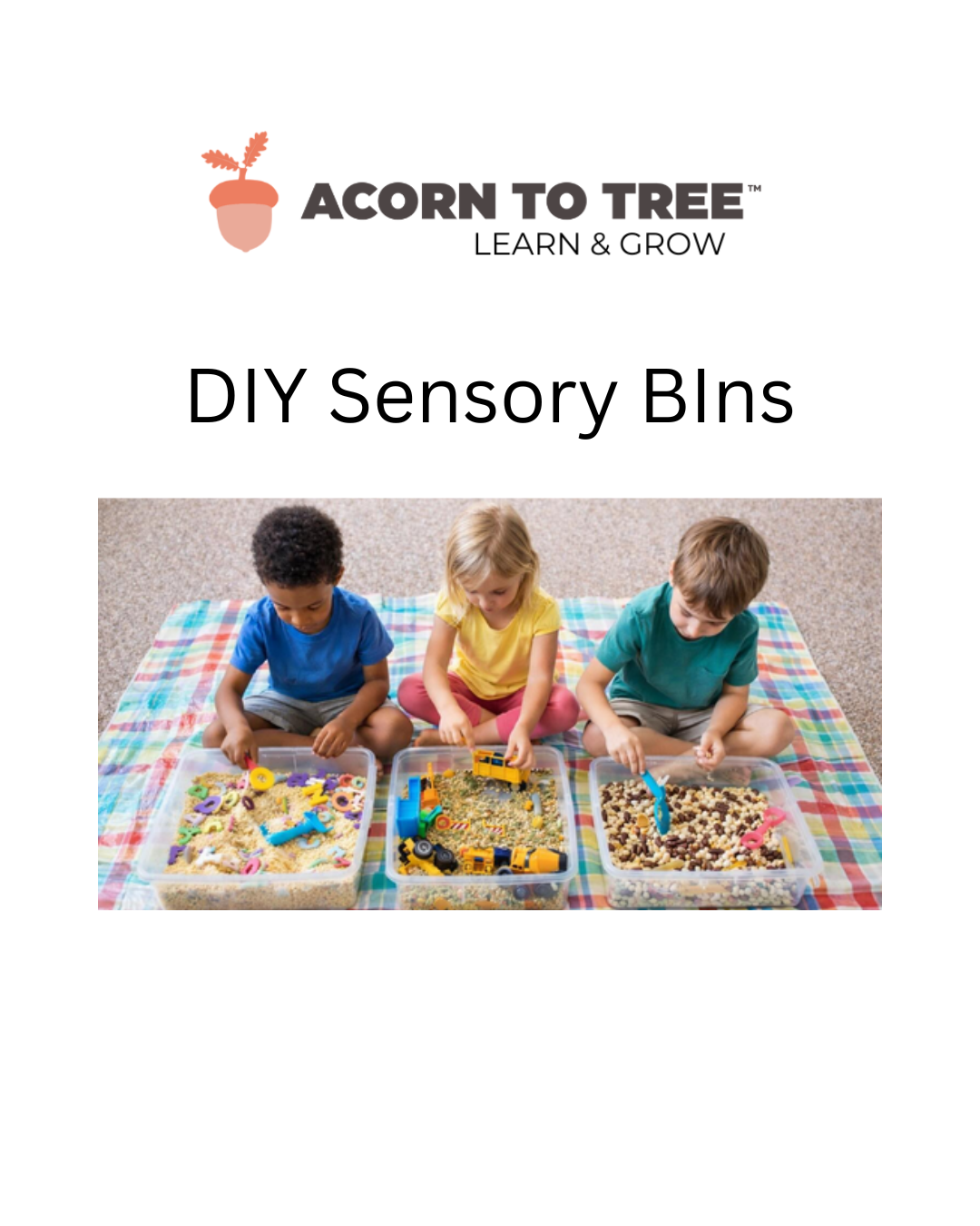 DIY Sensory Bins