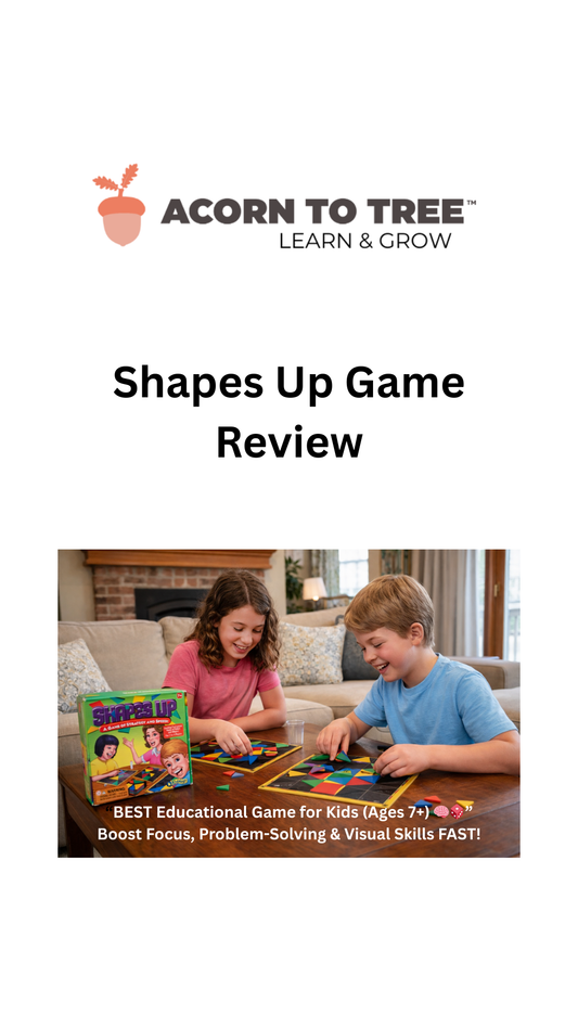 Shapes Up Game Review: A Fun and Educational Screen-Free Game for Kids