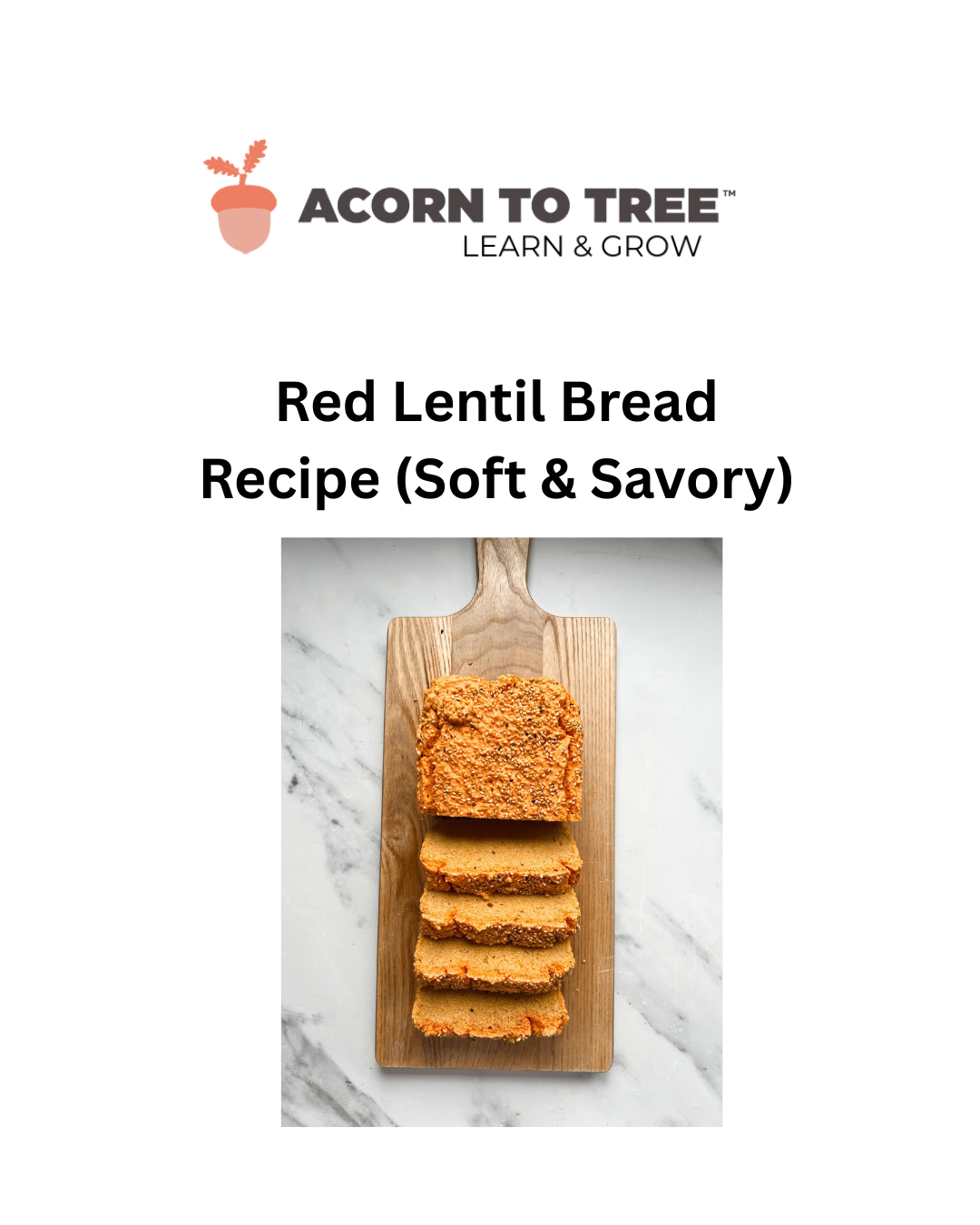 Red Lentil Bread Recipe (Soft & Savory)