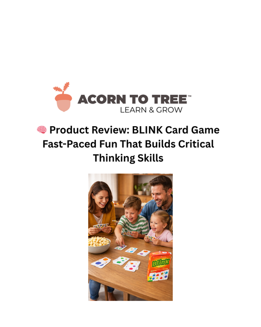 Product Review: BLINK Card Game Fast-Paced Fun That Builds Critical Thinking Skills