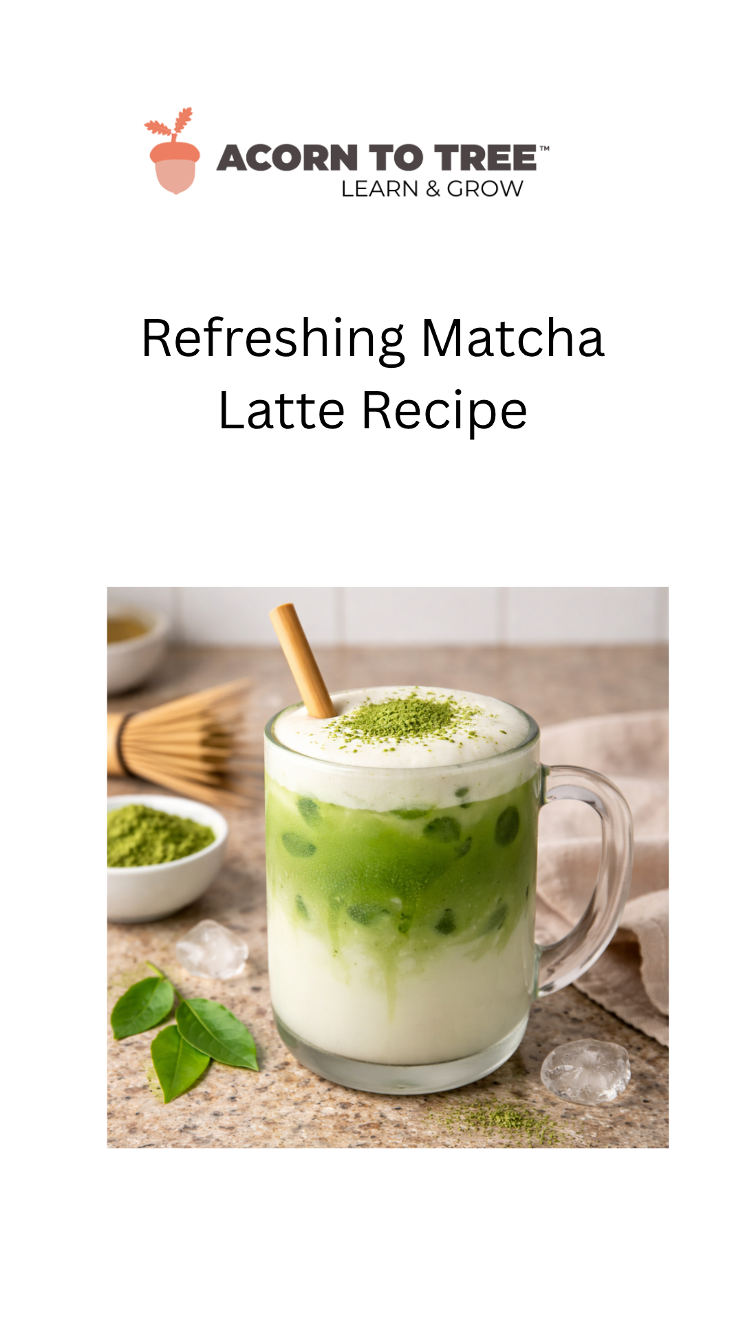 Creamy Matcha Latte Recipe (Hot or Iced) – Easy Café-Style Drink at Home