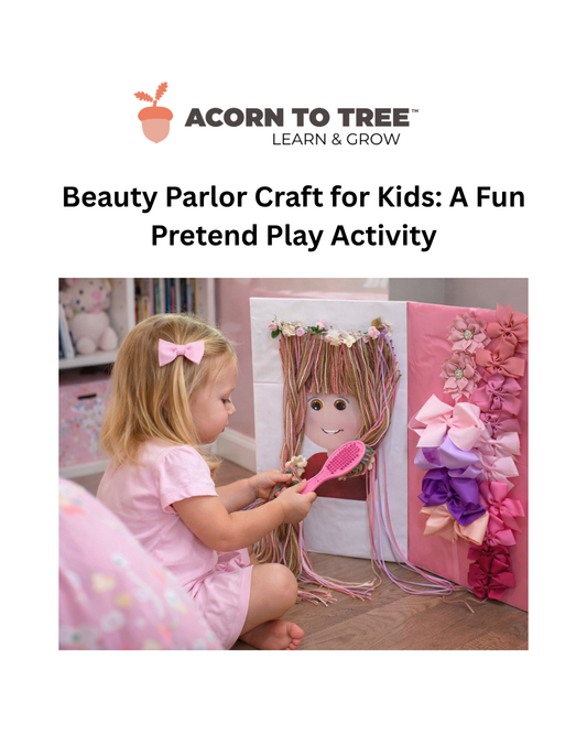 Beauty Parlor Craft for Kids: A Fun Pretend Play Activity