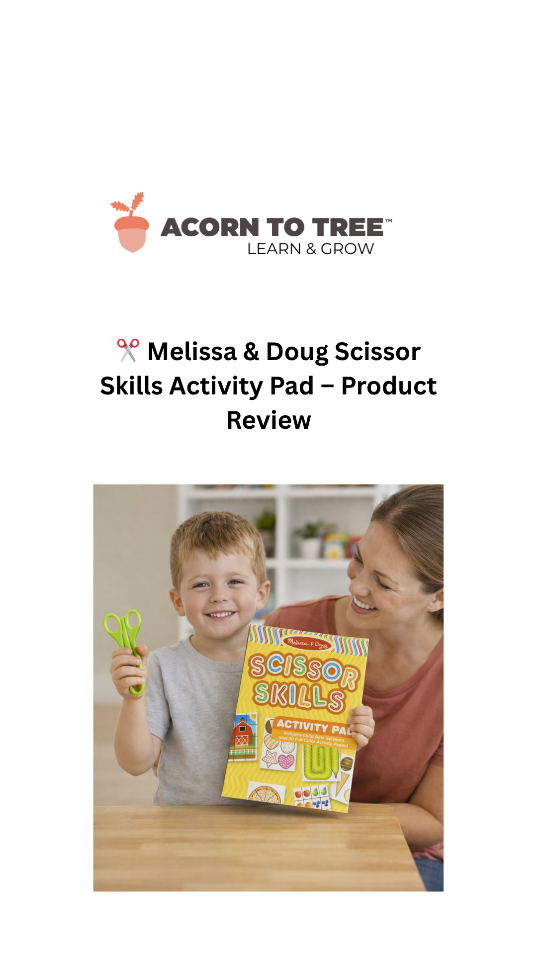 ✂️ Melissa & Doug Scissor Skills Activity Pad – Product Review