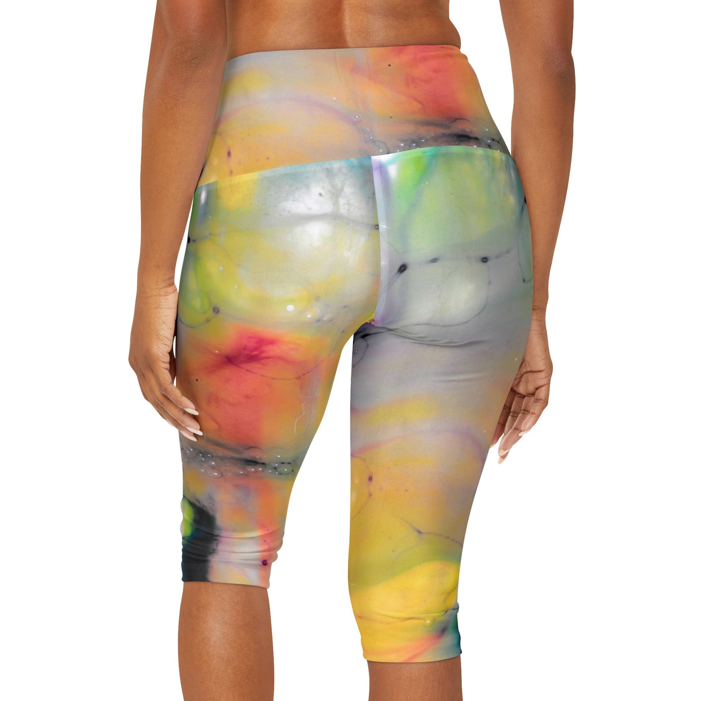 Yoga Capri Leggings (AOP)